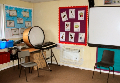 AIANO convector heater guard at Dollis School