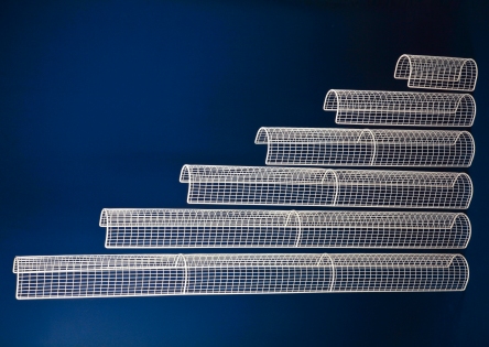 Aiano offers a complete range of tubular heater guard sizes AIANO tubular heater guards for non-thermostatic tube heaters