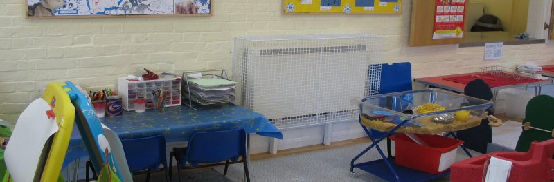 Panel heater guard installed in a school Choosing the right heater guard
