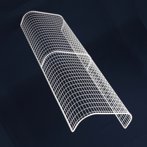 AIANO THG33 - 3ft treble tubular heater guard - Image 2