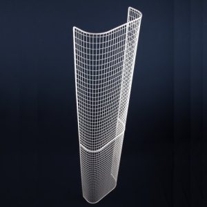 AIANO THG53 - 5ft treble tubular heater guard