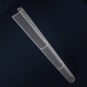 AIANO THG61 - 6ft single tubular heater guard