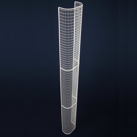 AIANO THG62 - 6ft double tubular heater guard