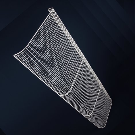 AIANO THG64 - 6ft quad tubular heater guard - Image 2