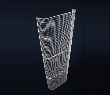 AIANO THG64 - 6ft quad tubular heater guard