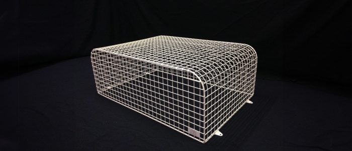 Aiano curved panel heater guard